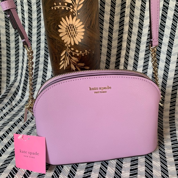 kate spade Handbags - Sylvia small dome crossbody Kate spade orchid bag